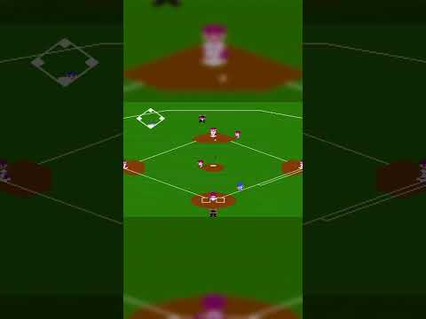 NICE DIVE 🤿 #retrogaming #nes #nintendo #baseball #8bit #sportsgaming #nostalgia