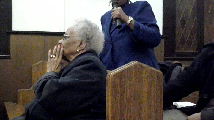 Mother Dorothy Walker singing I Know I Been Change
