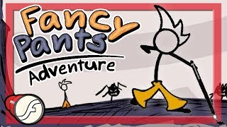 The Fancy Pants Adventures: World 4 part 1 - Play Online on Flash Museum 🕹️