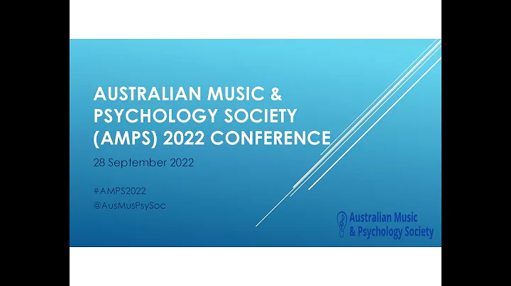 AMPS2022: Morning keynote with Dr Margaret Osborne