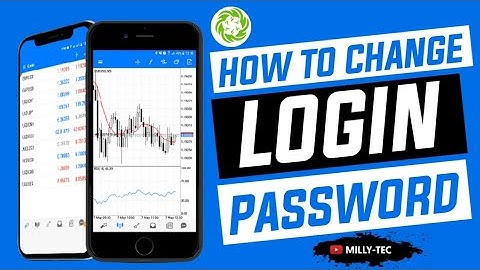 TEMPLERFX | How To Change MT4 Password