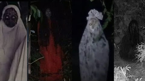 SCARY! KUNTILANAK ON THE STREET | 7 SCARIEST AND MOST CLEAR GHOST APPARENTIONS
