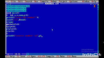 C - Palindrome program