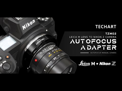 TZM-02 Techart Leica M -  Nikon Z Autofocus Adapter Ver II
