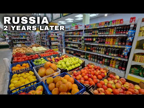 Russian TYPICAL Supermarket After 700 Days of Sanctions