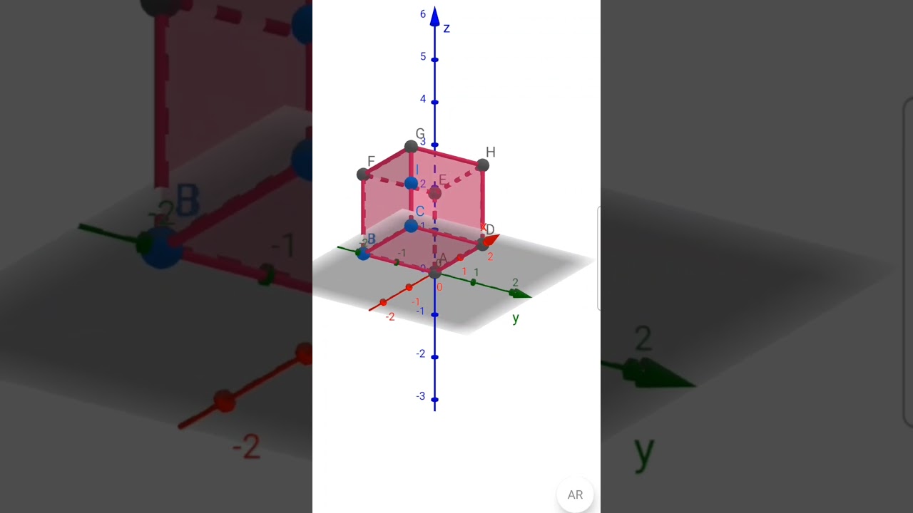 Rotating cube Mathematical design using geogebra #mathstricks #mathshorts #geogebra