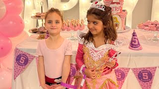 Mira Celebrates her Birthday Party as Princess Aurora at Gravity