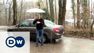 Test it! Lada Granta | Drive it!(Russian car manufacturer Lada is huge in Eastern Europe, but not so well known in the West. It wants to change that with the Granta subcompact., 2016-01-27T09:53:14.000Z)