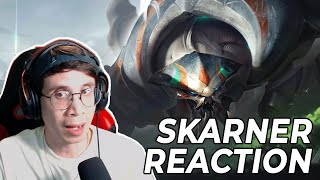 Arcane fan reacts to SKARNER (Voicelines, Skins, & Lore) | League of Legends
