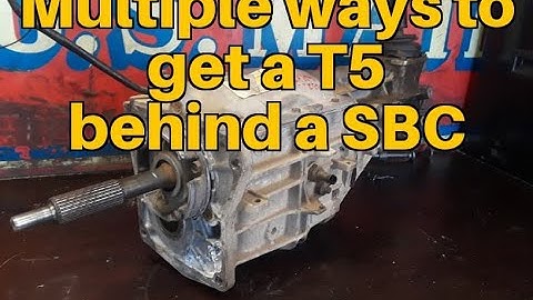 Ways to mate your T5 Transmission to a SBC