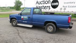 Lot 4 - 1997 Chevy 1500 Truck, 4.3L V-6 Engine, 8' Box, 2WD