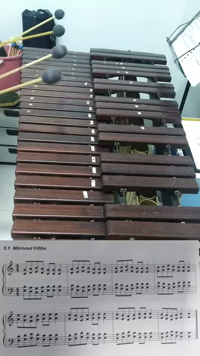 Marimba Lesson 5.1 - Mirrored Fifths