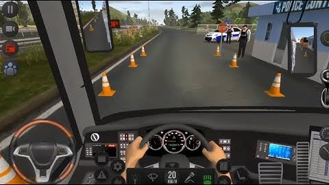 New City Police Officer 👮‍♂️ Bus Simulator: Ultimate Multiplayer! Bus Wheels Games Android iOS