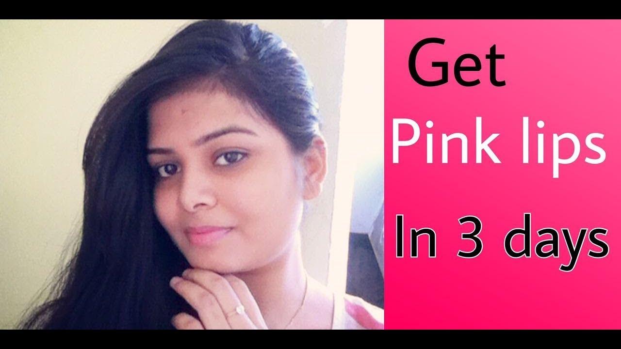 GET NATURAL PINK LIPS IN JUST 3 DAYS
