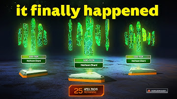 Every time I win, I open 25 Apex Packs