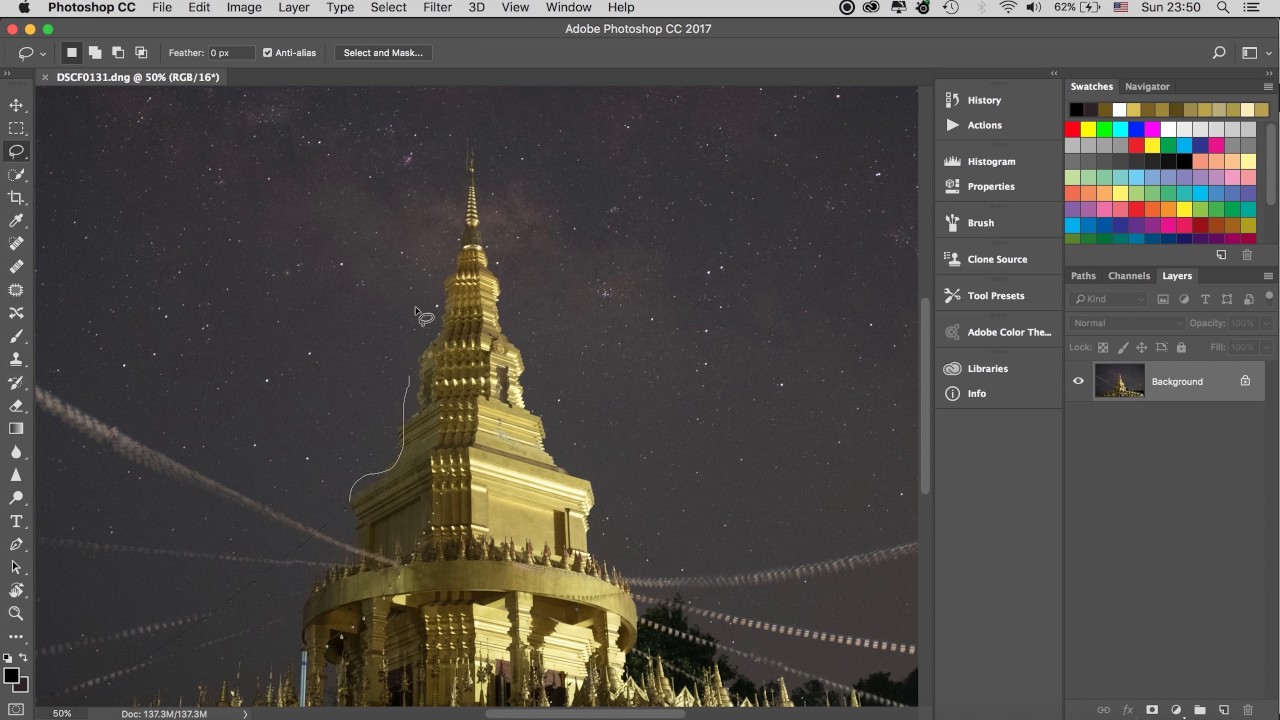 การใช้งาน Lasso Tool, Polygonal Lasso Tool และ Magnetic Lasso Tool การใช้งาน Lasso Tool, Polygonal Lasso Tool และ Magnetic Lasso Tool