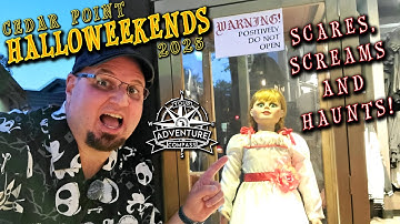 Cedar Point Halloweekends 2025 🎃 – Schrik, geschreeuw en spoken! 👻 #youradventurecompass #cedarpoint
