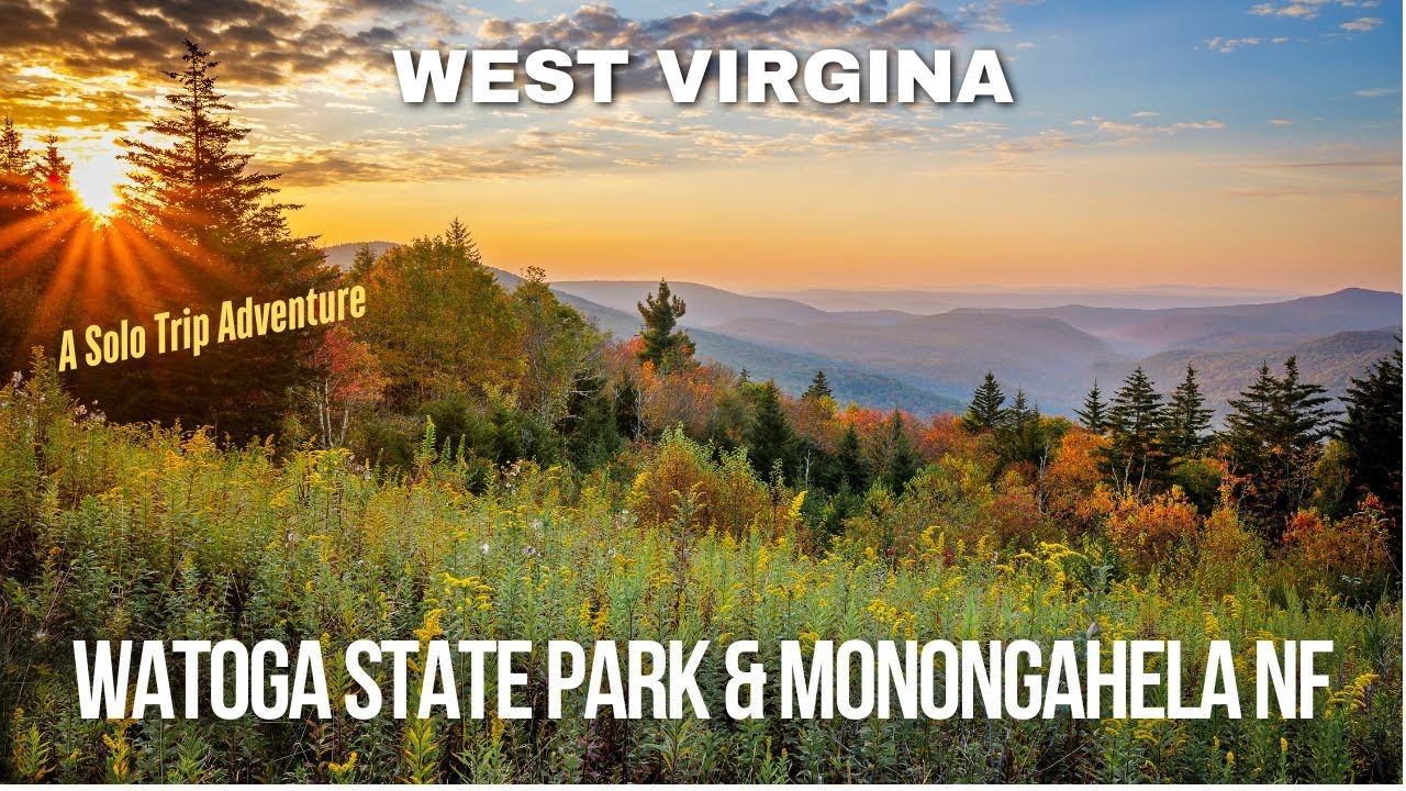 West Virginia Early Fall Landscape Photography — Watoga State Park & Monongahela NF