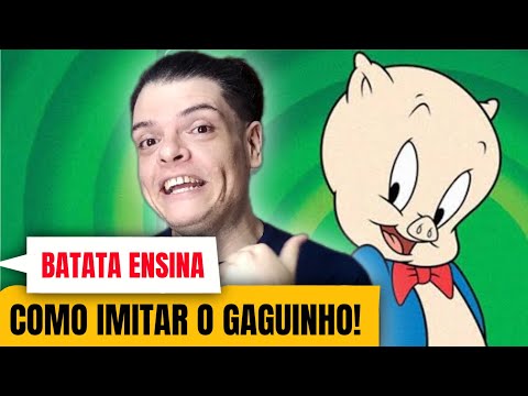 Como imitar o Gaguinho do Looney Tunes!