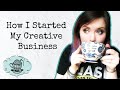 How I Started My Creative Business ¦ The Corner of Craft