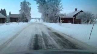 Vinterväg 2010 - Väg 2907, Tibro-Värsås Via Tolsby