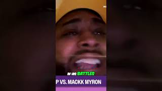 OUN P Disses Mackk Myron Before Rap Battle #shorts