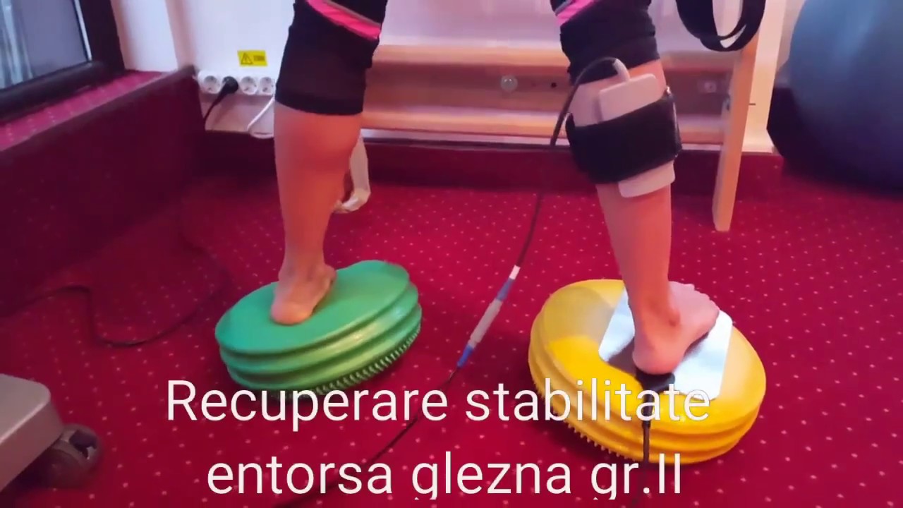 recuperare entorsa glezna