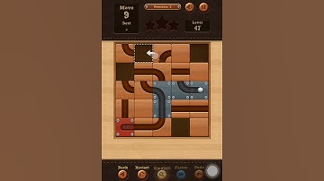 Roll the Ball slide puzzle Premium F Pack Level 47 Solution