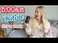 I WOKE UP AT 5AM FOR A WEEK | 5AM MORNING ROUTINE | Emily Norris