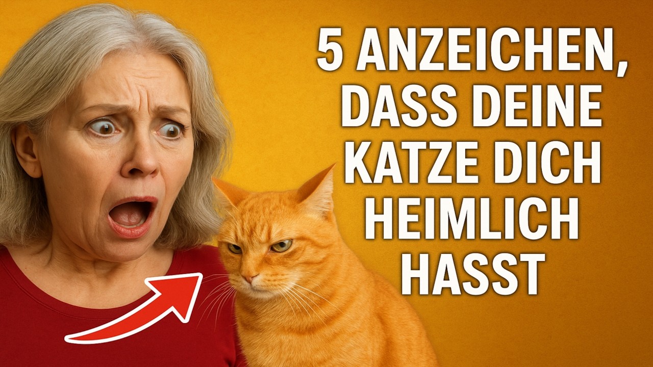 5 Anzeichen, dass deine Katze dich heimlich hasst. Nummer fünf wird dich schockieren!