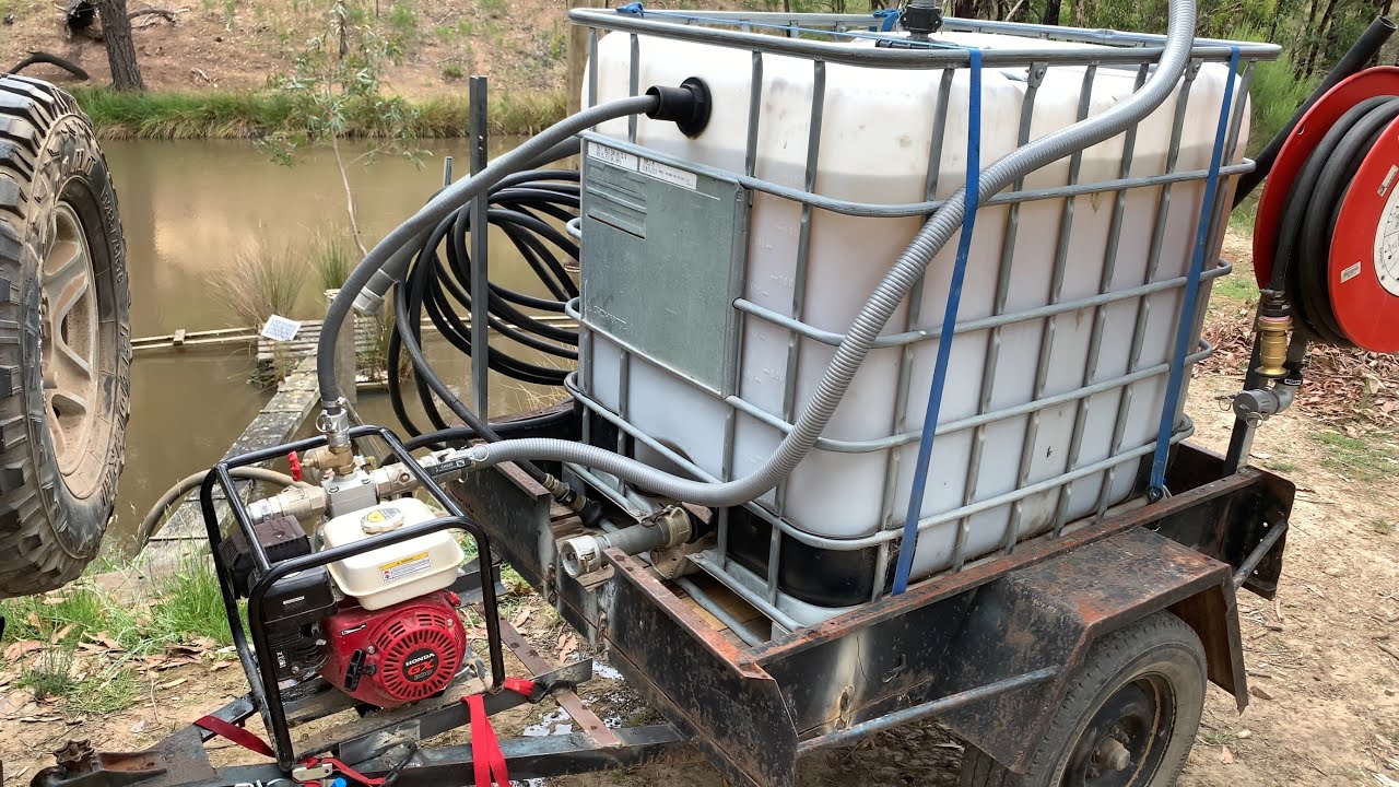 Fire Pump Part 5 Fire Fighting Trailer YouTube