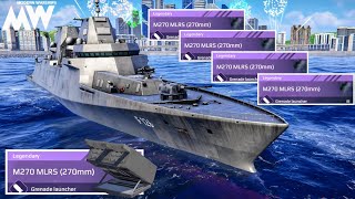 M270 MLRS (270mm) - 94k damage🔥OP Grenade launcher - Modern Warships