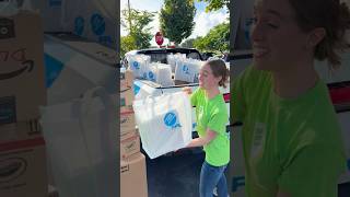 Our volunteers helped Stuff the Bus with essential school supplies for local students