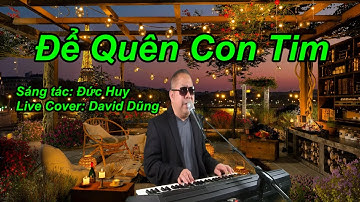 ĐỂ QUÊN CON TIM | S/T: ĐỨC HUY | DAVID DŨNG (LIVE COVER)
