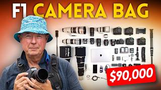 What’s Inside an F1 PHOTOGRAPHER’S $90,000 Camera Bag?