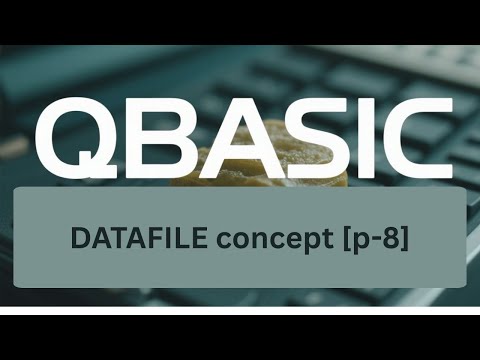 SEE QBASIC programming: Data Files in QBASIC – Complete SEE Tutorial with Demo[p-8.8]