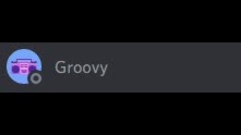 Goodbye Groovy bot
