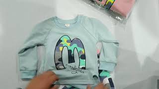 New Spring Children Girls Cartoon Clothes Baby Boys T Shirt Pants 2Pcs/sets Autumn Kids Infant