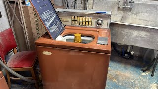 Let’s change a belt on an antique washing machine