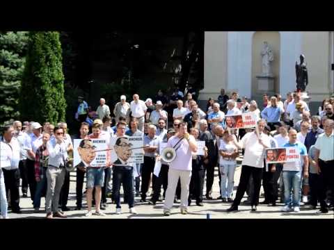 Protest PNL faţă de Guvernul Ponta- Suceava 12 iunie 2015