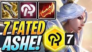 7 FATED ASHE IS GOATED! (CLUTCH ENDING) - TFT Set 11 Best Comps | Teamfight Tactics Patch 14.8 Guide