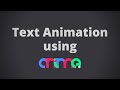 Text Animation using Anime.js | 4