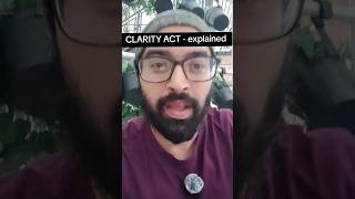 Clarity act explained in Hindi/ Urdu. How clarity act will impact bitcoin!