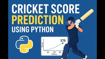 How To Build a Cricket Score Prediction System using Python