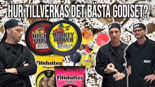 HUR MAN TILLVERKAR GODIS I EN GODISFABRIK.