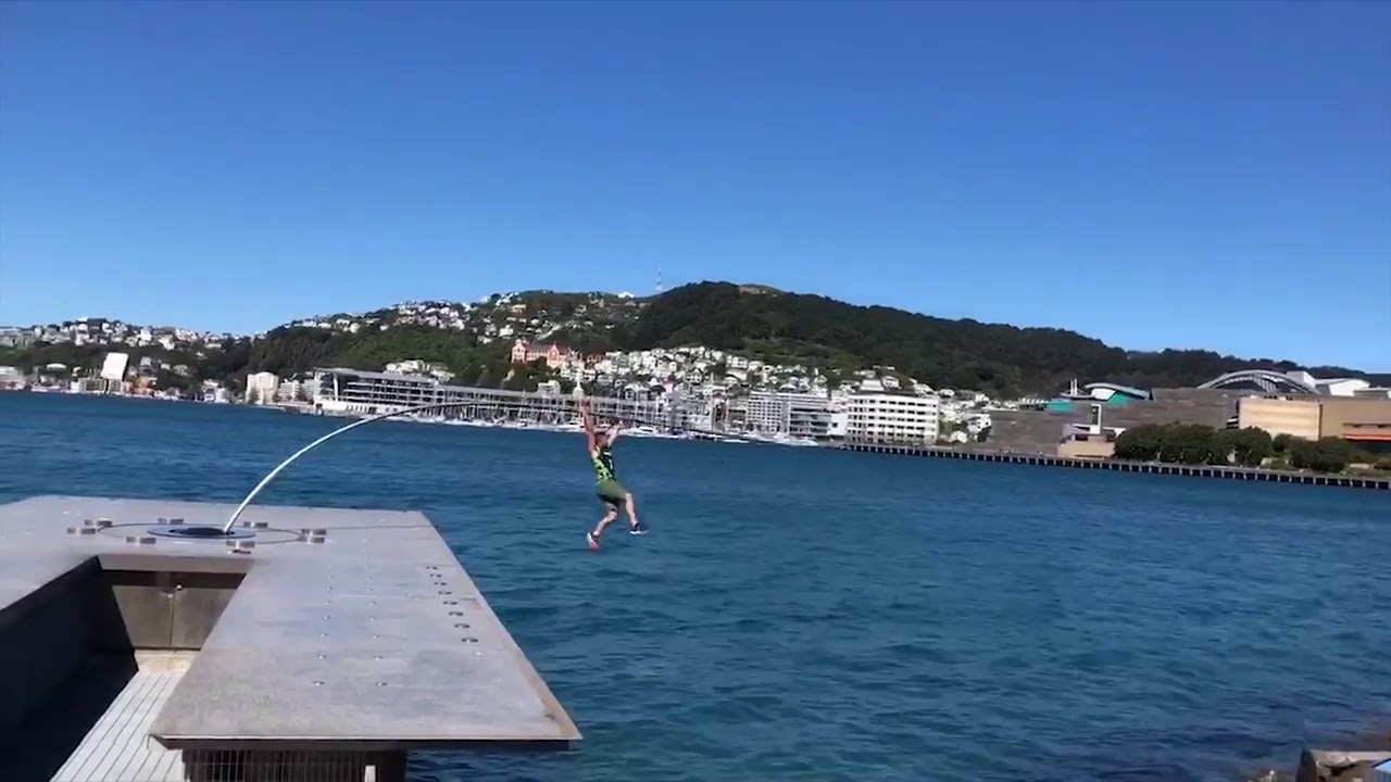 Len Lye sculpture worth $300,000 broken in pieces by waterfront720, Mp4