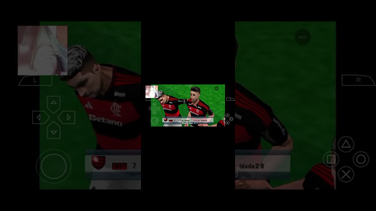 Jogando master liga com o flamengo no efootboll pes 2026