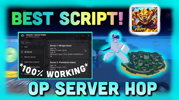 [No Key] Blox Fruits Script | Best Server Hop 100% Working