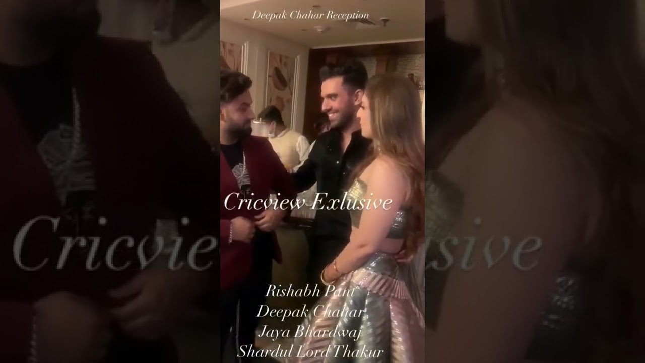 Rishabh Pant, Deepak Chahar and Shardul Thakur