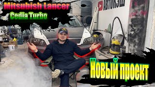 Долгожданное восстановление Своей Mitsubishi Lancer Cedia Turbo, Установка обвеса в стиле Evo !!